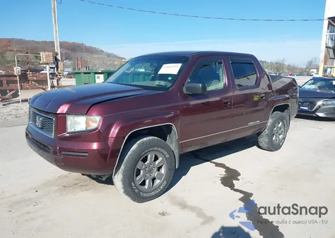 2007 Honda Ridgeline Rtx из США, поврежденный, VIN 2HJYK16397H502995